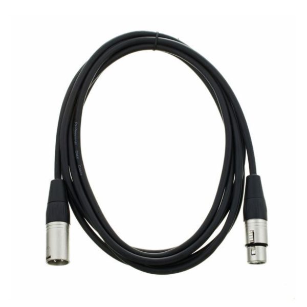 Cable Micro 3m - XLR-M @ XLR-H 3pin Neutrik